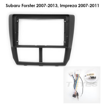 Установочный к-т для штатной а/м 9" Subaru Forster 2007-2013, Impreza 2007-2011 + проводка