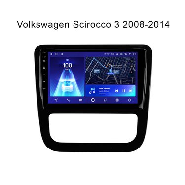 Установочный к-т для штатной а/м 9" Volkswagen Scirocco 3 III Mk3 A F1 2008-2014 проводка CAN