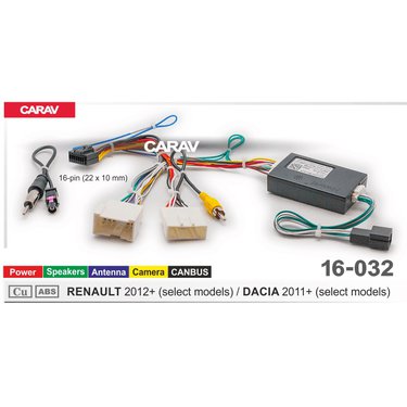 Комплект проводов (16-pin) CARAV 16-032 Renault 2012+ (CAN)